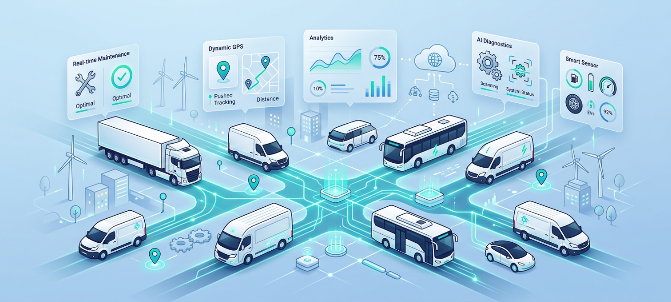 Composite Fleet Vehicle Backdrop